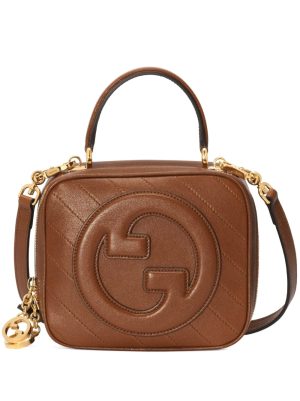 Gucci Blondie logo-patch tote bag