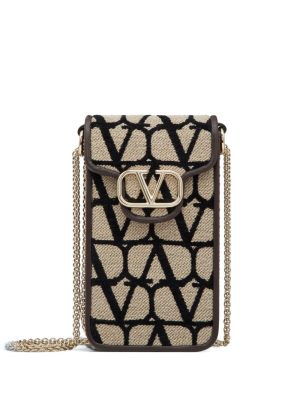 Valentino Garavani Toile Iconographe phone bag