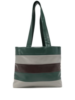 0711 Harper colour-block tote bag