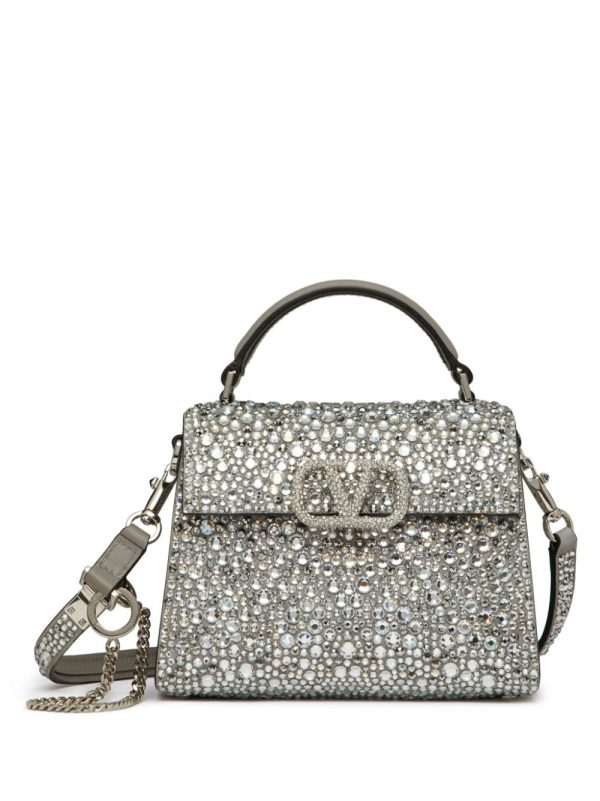 Valentino Garavani VSling crystal-embellished mini bag