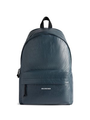 Balenciaga Explorer crinkled-leather backpack