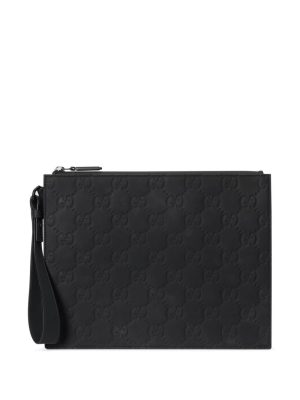 Gucci GG monogram clutch bag