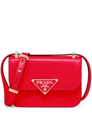Prada Emblème Saffiano leather shoulder bag
