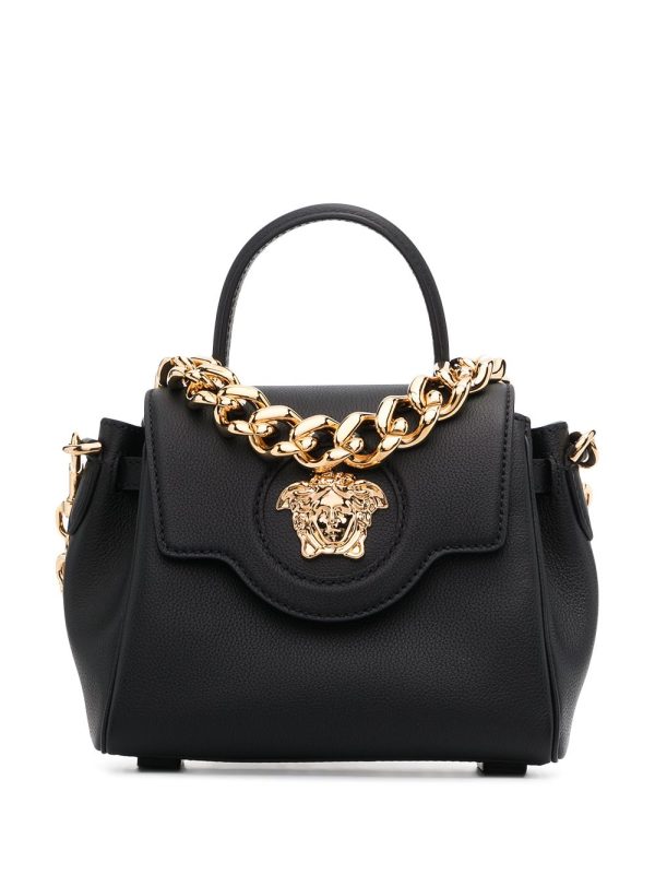 Versace La Medusa top-handle tote