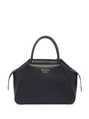 Prada small logo-print tote bag