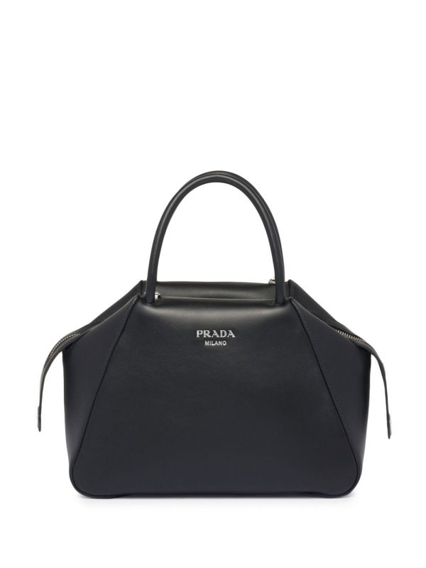 Prada small logo-print tote bag