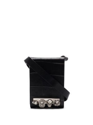 Alexander McQueen small Four Ring crossbody bag