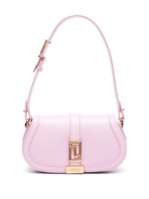 Versace Mini Greca Goddess leather shoulder bag