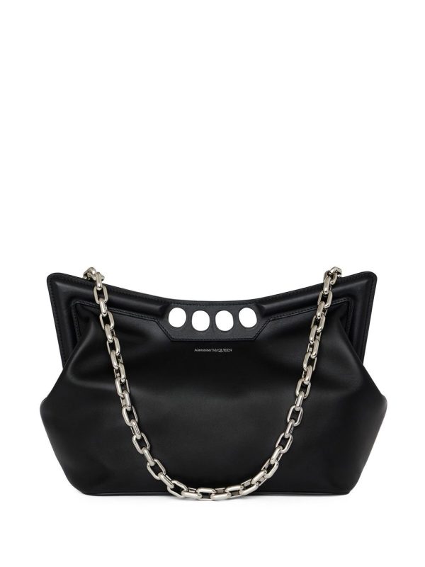 Alexander McQueen The Peak curved tote bag