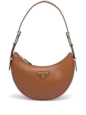 Prada Arqué leather shoulder bag