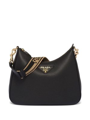 Prada triangle-logo shoulder bag