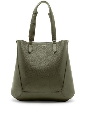 Alexander McQueen medium The Edge leather tote bag