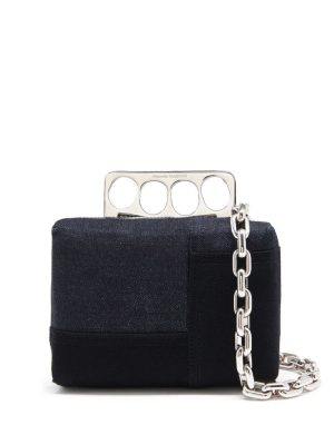 Alexander McQueen mini The Grip messenger bag