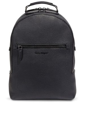 Ferragamo embroidered logo backpack