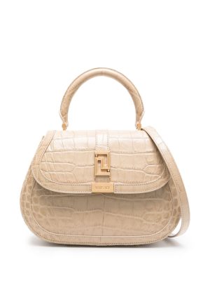 Versace Greca Goddess crocodile-effect tote bag
