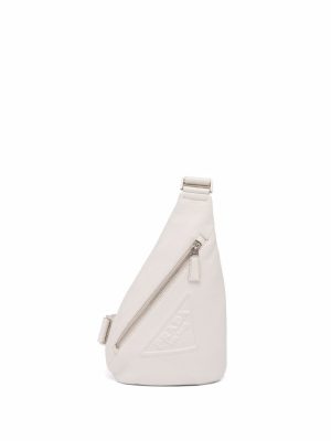 Prada logo-embossed Cross backpack