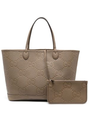 Gucci all-over logo tote bag
