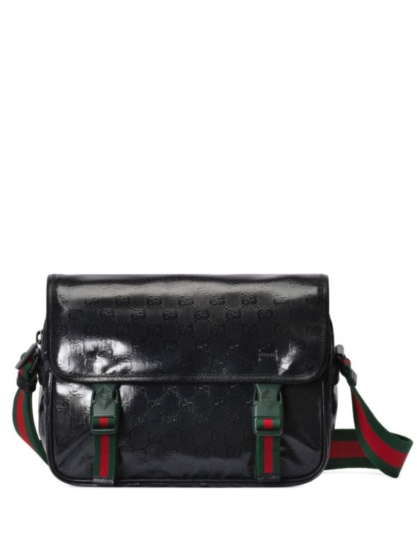 Gucci GG crystal-embellished messenger bag