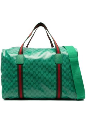 Gucci Jumbo GG leather holdall