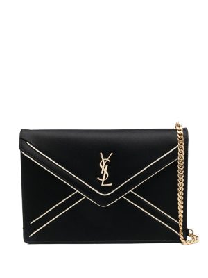 Saint Laurent Gaby logo-plaque shoulder bag
