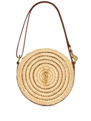 Saint Laurent Borsa a spalla con placca logo