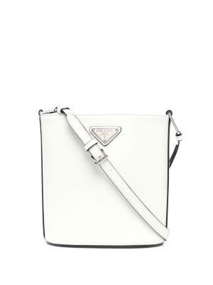 Prada small Spazzolato bucket bag