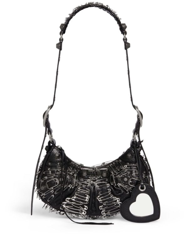 Balenciaga XS Le Cagole leather shoulder bag