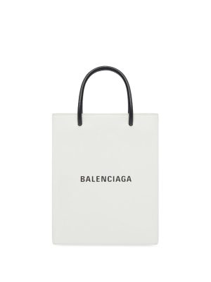 Balenciaga logo-print tote bag