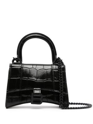 Balenciaga Hourglass embossed mini bag