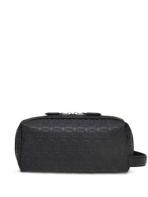 Ferragamo Gancini-pattern clutch bag