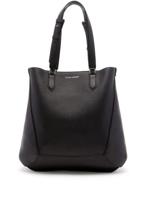 Alexander McQueen medium The Edge leather tote bag