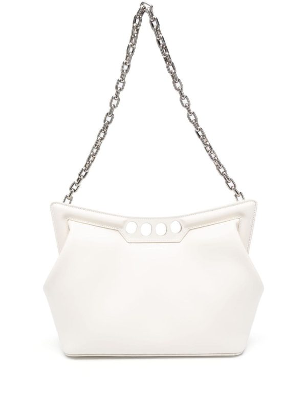 Alexander McQueen The Peak leather shoulder bag