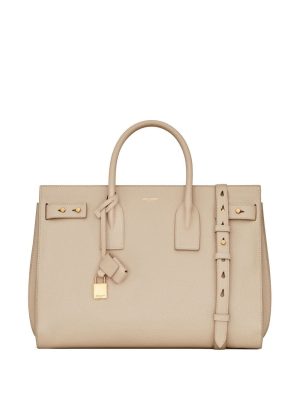 Saint Laurent Sac de Jour leather tote bag