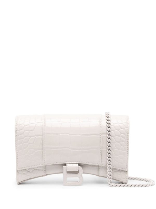 Balenciaga Hourglass chain wallet