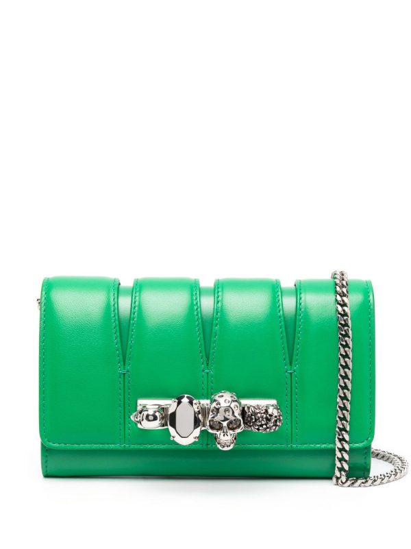 Alexander McQueen The Slash leather crossbody bag