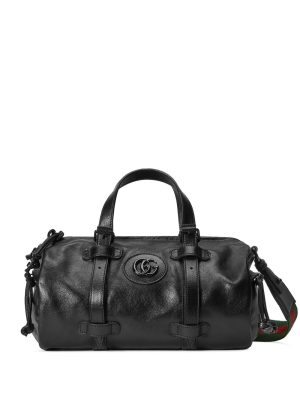 Gucci Double G leather duffle bag