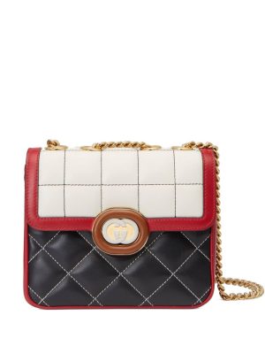 Gucci Deco quilted leather shoulder bag