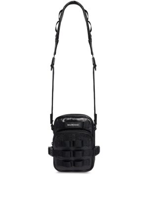 Balenciaga Army leather messenger bag