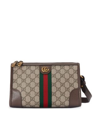 Gucci GG-canvas messenger bag