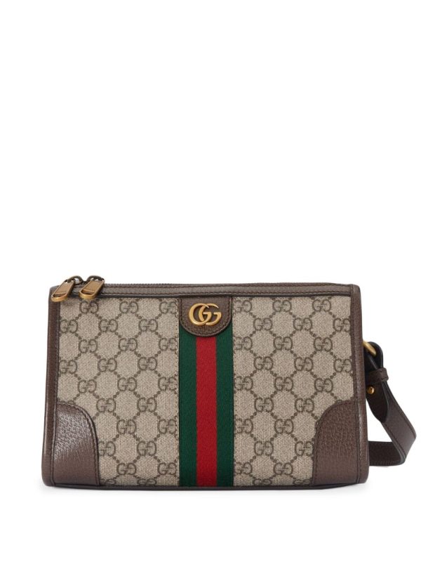 Gucci GG-canvas messenger bag