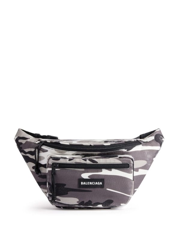 Balenciaga Explorer camouflage-print belt bag