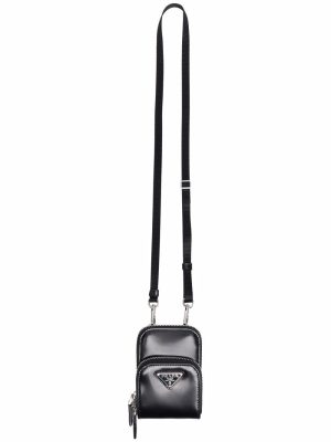 Prada triangle-logo crossbody pouch