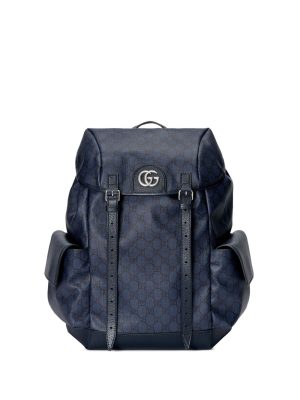 Gucci medium Ophidia GG leather backpack