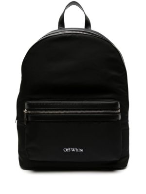 Off-White embroidered-logo backpack