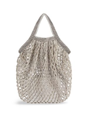 Balenciaga small 24/7 rhinestone-embellished tote bag
