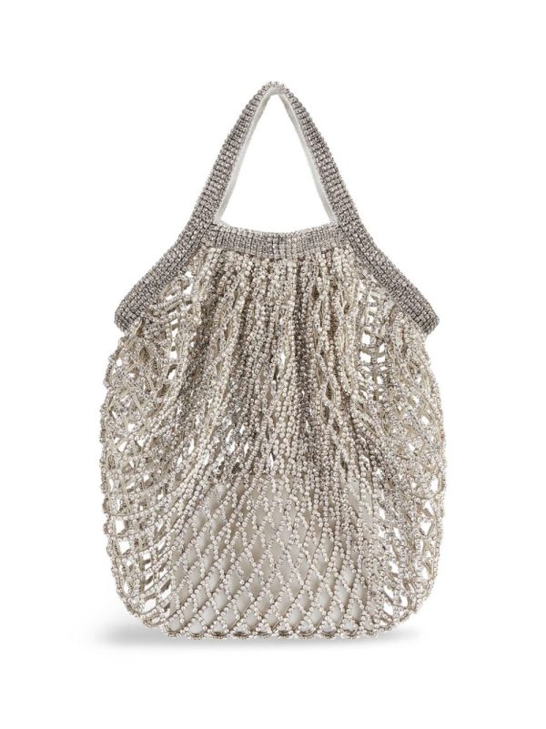 Balenciaga small 24/7 rhinestone-embellished tote bag