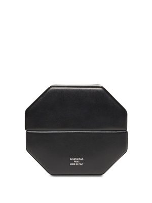 Balenciaga XS Cheri leather clutch bag