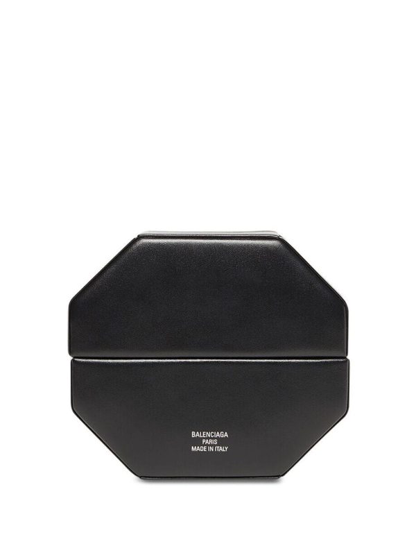 Balenciaga XS Cheri leather clutch bag
