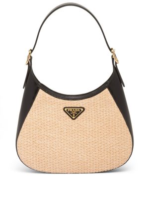 Prada triangle-logo shoulder bag