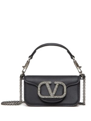Valentino Garavani micro Locò embellished shoulder bag